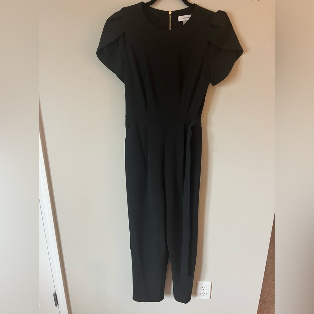 Short sleeved Calvin Klein jumpsuit with pockets